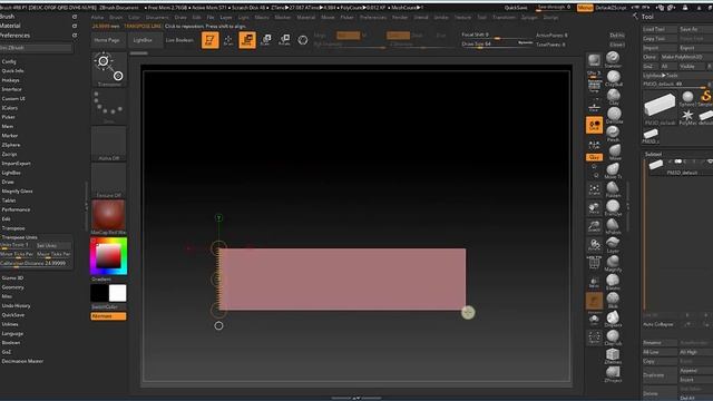 Zbrush Урок 9 (Единицы измерения и масштабирование в Zbrush)
