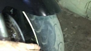 БЕРНАУТ на мотоцикле и замена резины/ VFR 800 BURNOUT