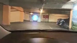 ПРОЕКТОР GOBOPRO X55//ПРОЕКЦИЯ НА ПАРКОВКЕ//GOBOCLUB.COM