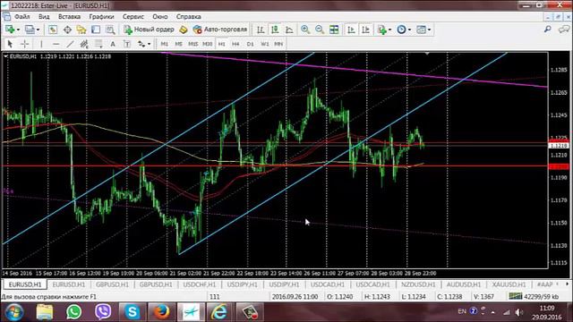 Аналитика рынка. Trading Time. Ведущий: Андрей Оксюта (утренний эфир) 29.09.16 смотреть онлайн