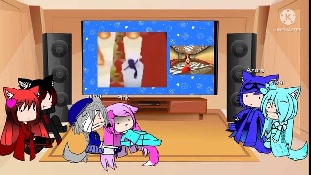 Me and my friends react to SMG4 Mario react to Nintendo memes 3 /gacha club смотреть онлайн