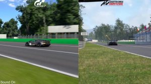 Gran Turismo 7 vs Assetto Corsa Competizione PS5 HDR 4K 60FPS Graphics Comparison Gameplay