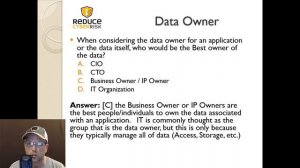 RCRE 002: CISSP Exam Questions Domain 1