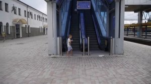 Выход к поездам, жд вокзал Симферополь