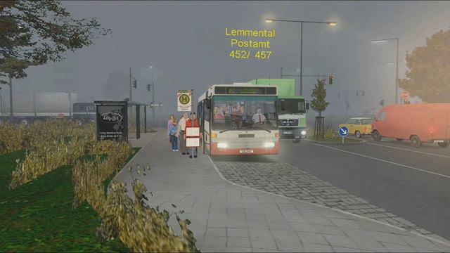 OMSI 2 - Lemmental - Mercedes-Benz O407 Vollmatrix - Foggy morning