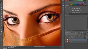 изменение цвета глаз фотошоп cs6