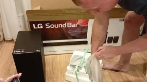 Распаковка Саундбар LG SN5R