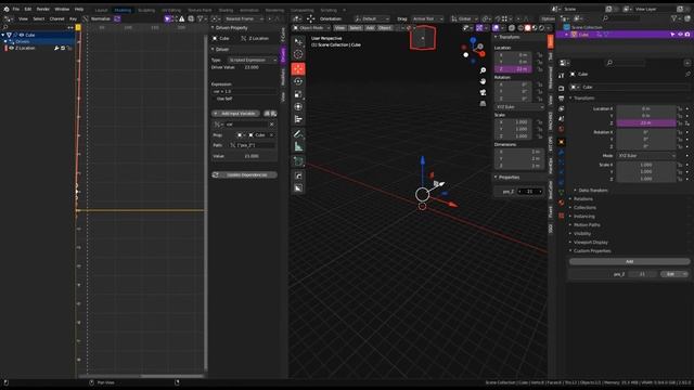 Blender | Custom Property смотреть онлайн