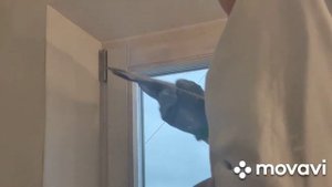 Финишная шпаклёвка откоса окна под окраску