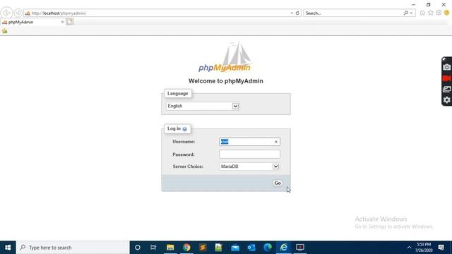 default username and password phpMyAdmin on WAMP server смотреть онлайн