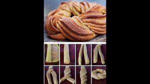 Выпечка, формирование выпечки , используется дрожжевое и слоеное тесто .