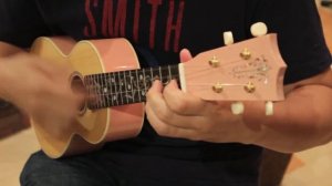 Martin CTM Style-2 Concert Ukulele (See-through pink) Demo