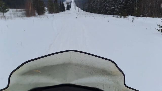 Нижний Тагил, гора.Долгая. Первый раз на снегоходах катаемся) смотреть онлайн