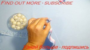 Как сделать Заколку для волос / Из Атласной Ленты / Проклеенная лента