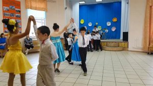 Бальный танец в начальных классах Кюкяйской СОШ