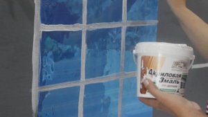 Бюджетный декор стены на кухне/ФАЛЬШ-ОКНО/часть№1