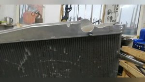 Замена бачка на радиаторе, меняем пластиковый на алюминивый.