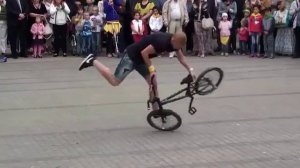 Трюки на bmx от Москвы