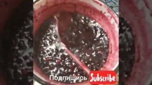 Варенье из ирги и черной смородины.Заготовки на зиму.