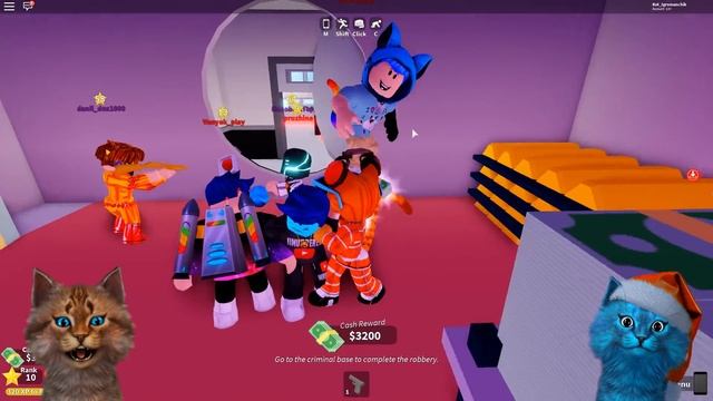 ЗАХВАТИЛИ ГОРОД ROBLOX MAD CITY смотреть онлайн