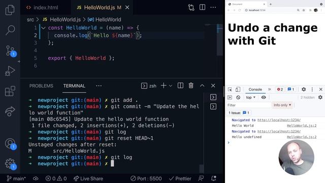 DevTips Daily: How to undo the last git commit
