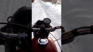 Зимнии покатушки на иж планета 5 (Магнето М124Б3)