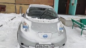 Ниссан Лиф утепление за несколько минут