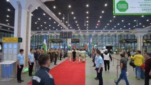 12 сентября в Ташкенте встретили с оркестром