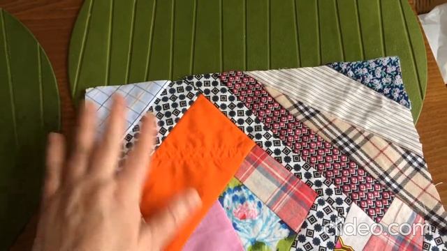 Лоскутное шитье,одеяло - моя первая работа. смотреть онлайн