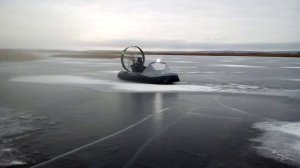 Управляемость Аэролодки на гладком льду