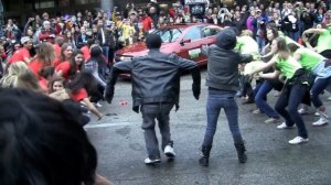 Angry Birds Space dance-off at SXSW