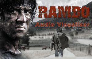 Rambo. Audio Visualizer ( First Blood_ It's a Long Road. Rock Vesion)