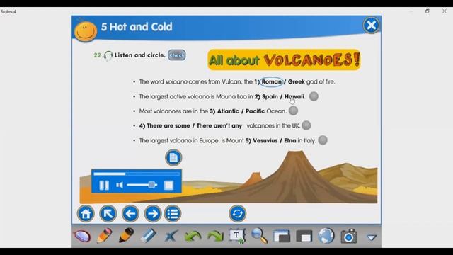 Smiles 4 Module 5 Lesson 5. Volcanoes. Welcome to Camping Europe