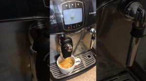 Saeco incanto Sirius S-class приготовление кофе
