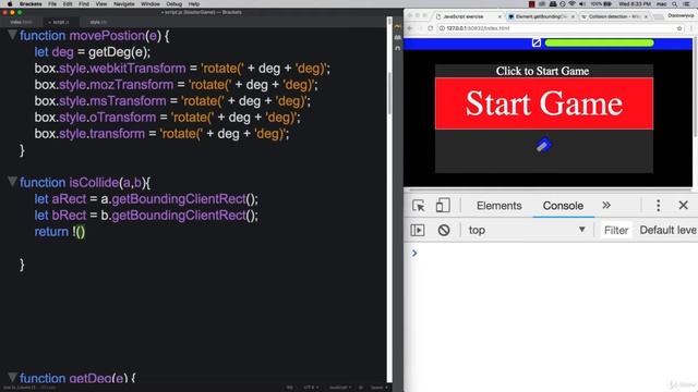 21  JavaScript Element Collision detection