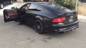 Audi a7. Ауди а7 выхлоп