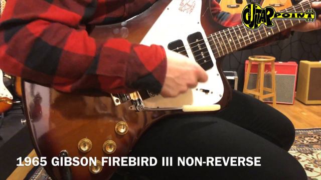 1965 Gibson Firebird III Non-Reversed / GuitarPoint Maintal / Vintage Guitars смотреть онлайн