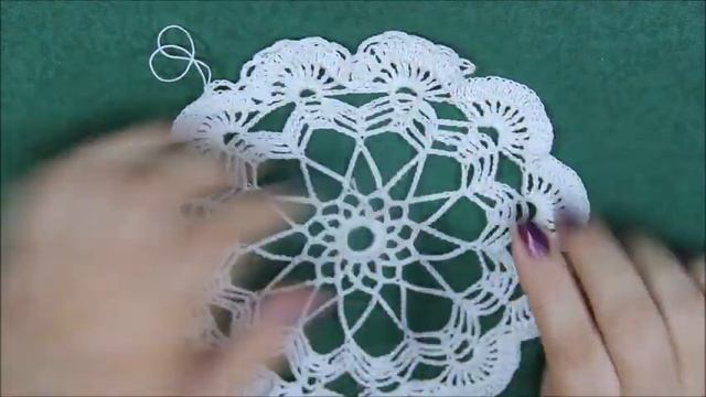 ПРОСТАЯ И НЕЖНАЯ САЛФЕТКА С СОЛНЕЧНЫМ АКЦЕНТОМ. СХЕМА. ЧАСТЬ ТРЕТЬЯ. смотреть онлайн