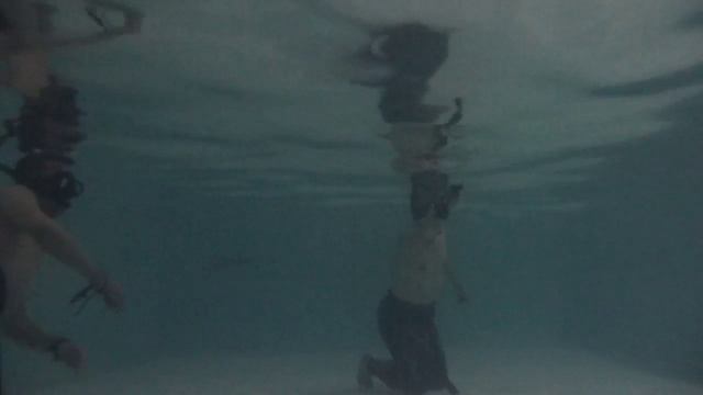 Учебные стрельбы из подводных ружей 002