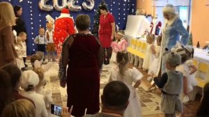 Дед Мороз на утреннике в ГУО Ясли-сад п. Юбилейный РБ