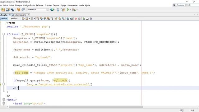 WEB VIDEO AULAS: Upload de imagens com PHP e salvando no banco de dados MySQL смотреть онлайн