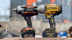 Наш рабочий инструмент гайковерты AEG и DEWALT