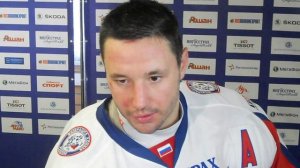 Илья Ковальчук после матча Россия - Швеция (13.12.2012)