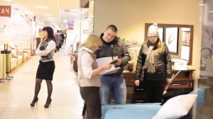 Открытие фирменного салона мебели Лазурит