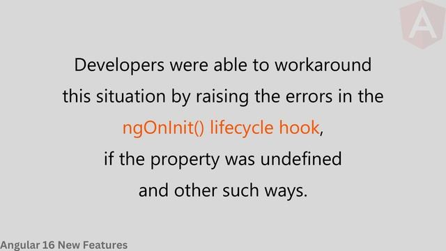 Angular 16 New Features | Required Inputs | #angular16