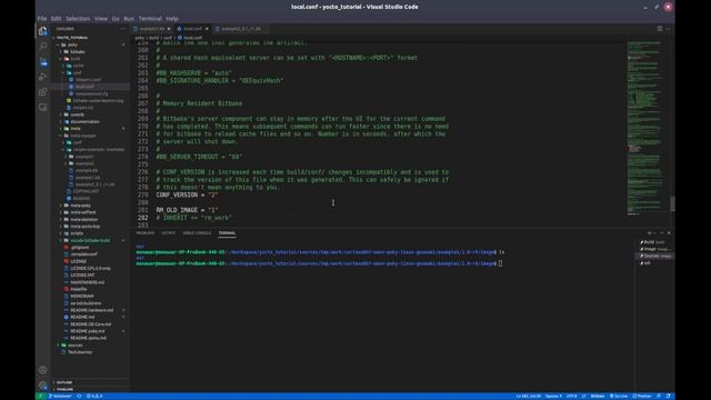 Yocto Tutorial - 06 Understand Basic Yocto Variables (WITH EXAMPLES!!) | PN PV PR WORKDIR S D B смотреть онлайн