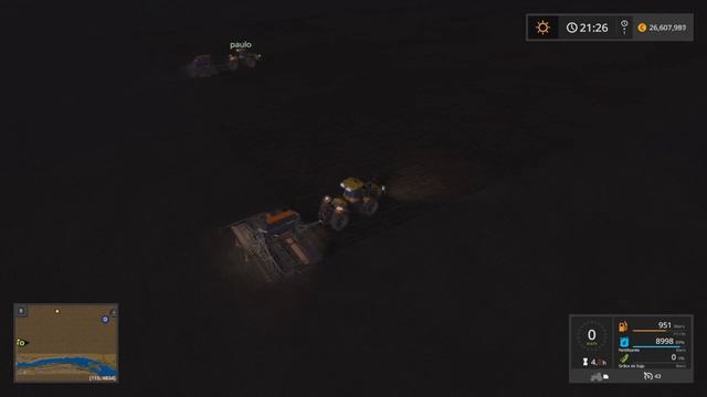 TIME LAPSE FS17 - Gameplay Mega plantio e colheita de soja - fase 2 - Plantio da soja смотреть онлайн