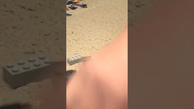 поворотный механизм из лего НО без единой детали лего техник. полезный механизм поворота колёс.
