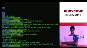 RubyConf India 2013 Inside Git Guts with Ruby by Shadab Ahmed