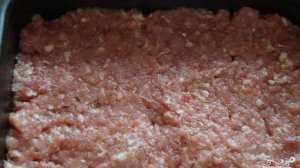 Запеканка из мяса и брокколи